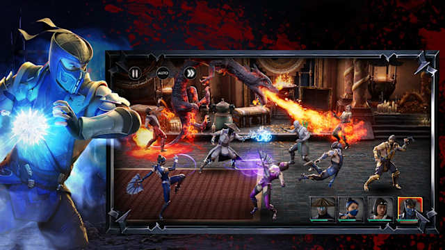 MK Onslaught gameplay